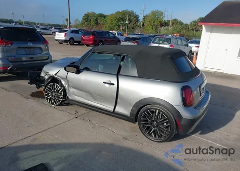 2025 Mini Convertible Cooper S z USA, uszkodzony, nr VIN WMW23GX06S2X28165